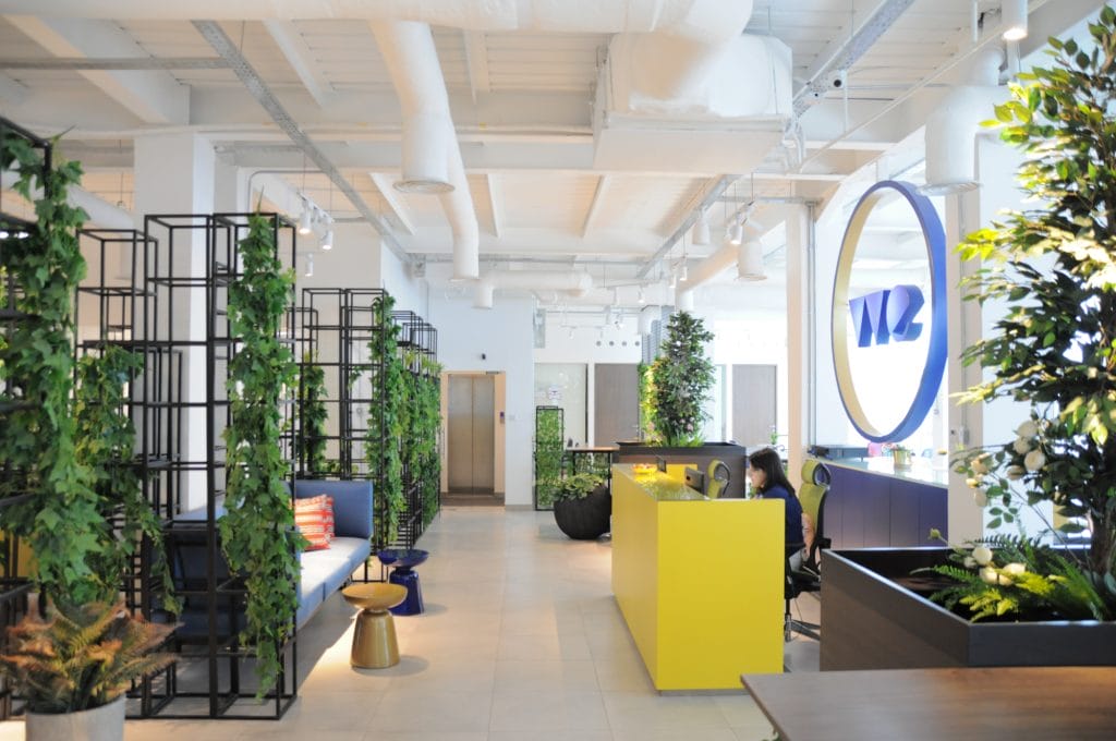 1758097420 Biophilic office design by Decorilla designer Rawan A 1024x680 1