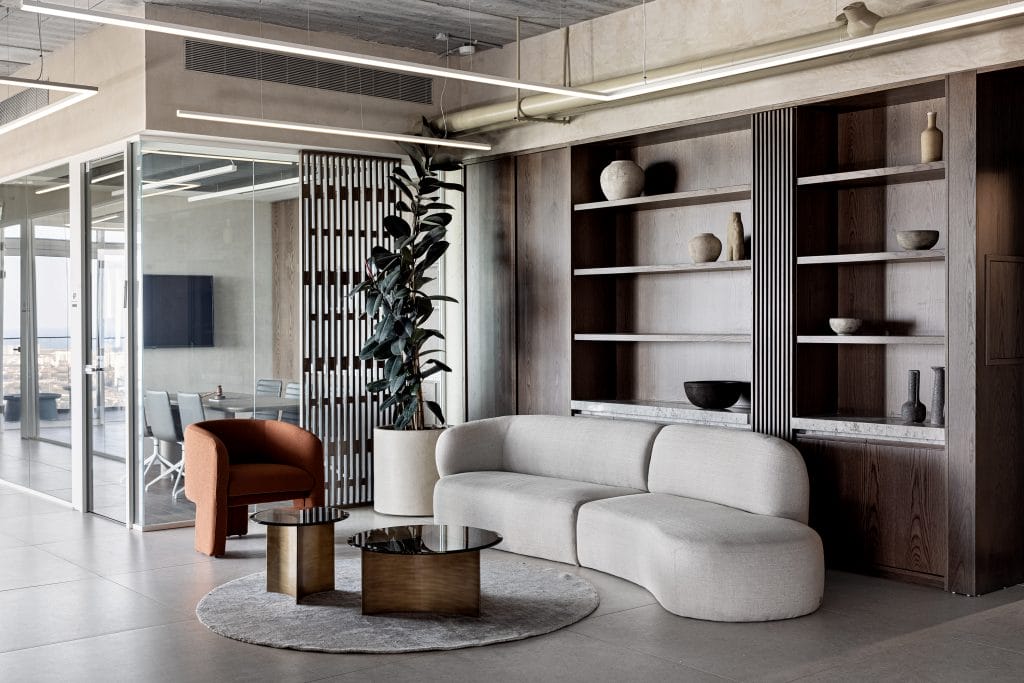 1758097425 Contemporary office lounge by Decorilla designer Yosef R. 1024x683 1