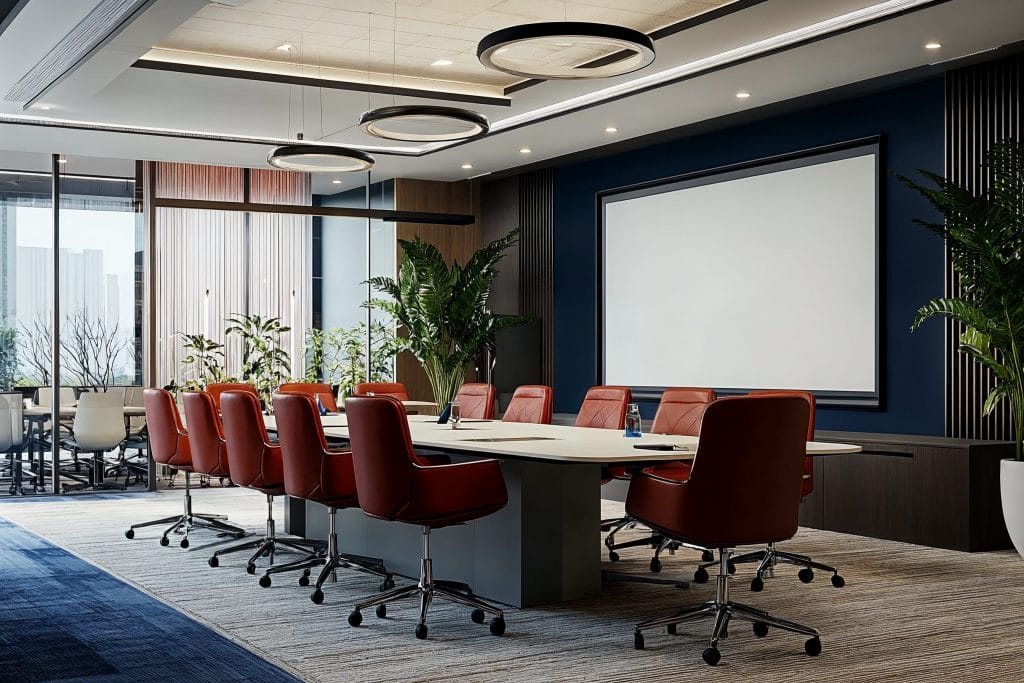1758097461 Luxury high tech conference room office trends by DECORILLA 1024x683 1